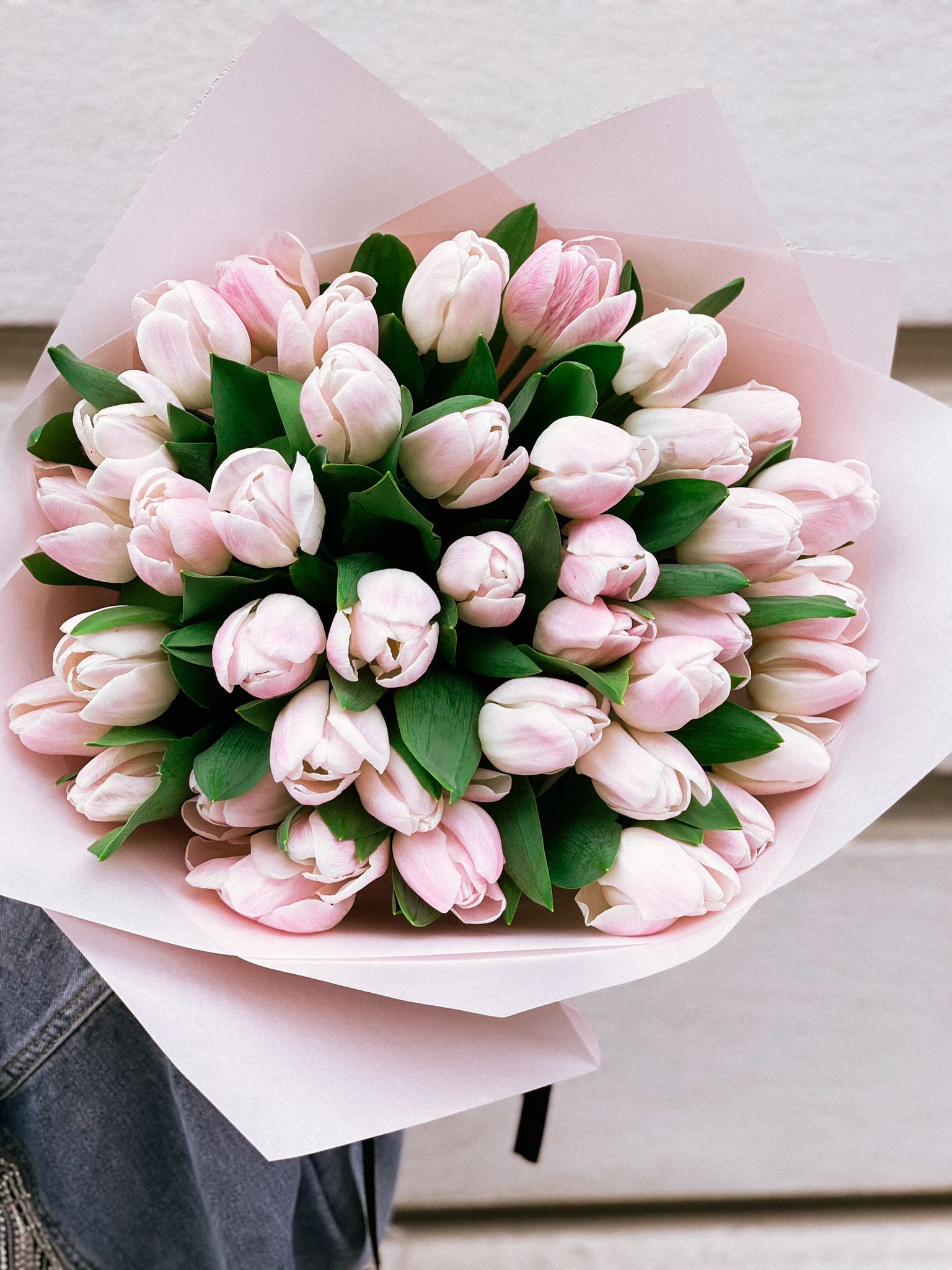 Buchet de lalele roz