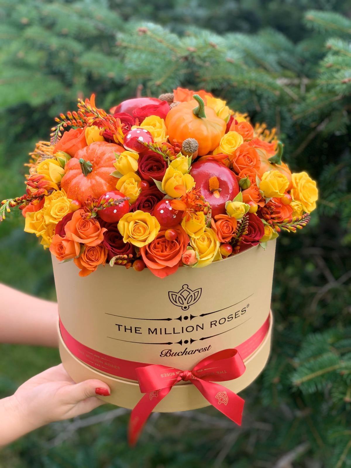 Aranjament floral de toamnă