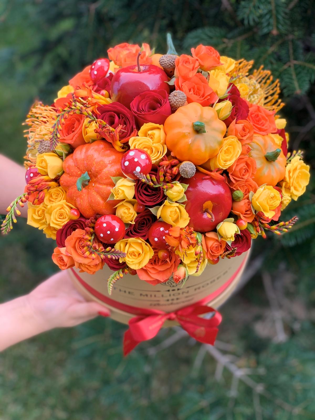 Aranjament floral de toamnă